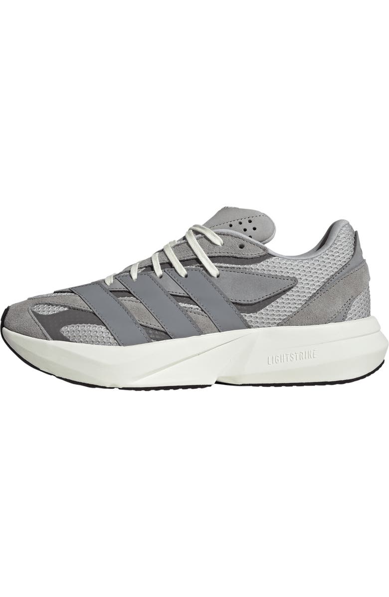 adidas Lightblaze Sneaker, Alternate, color, Grey / Grey / Iron Met