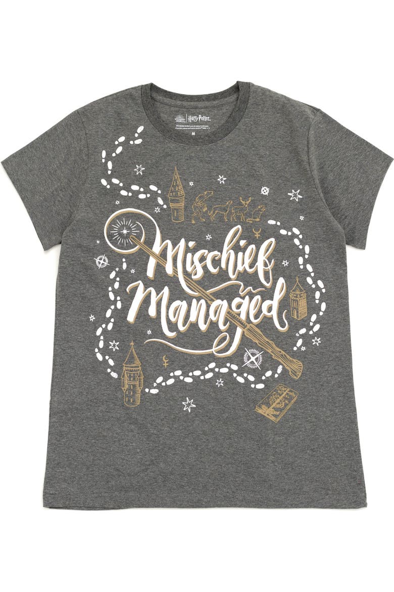 Women's Short Sleeve Graphic T-Shirt, Alternate, color, Dark Charcoal