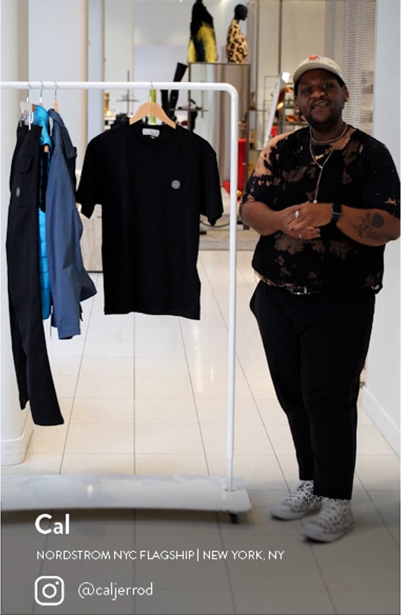 Logo Patch Cotton T-Shirt, sales video thumbnail