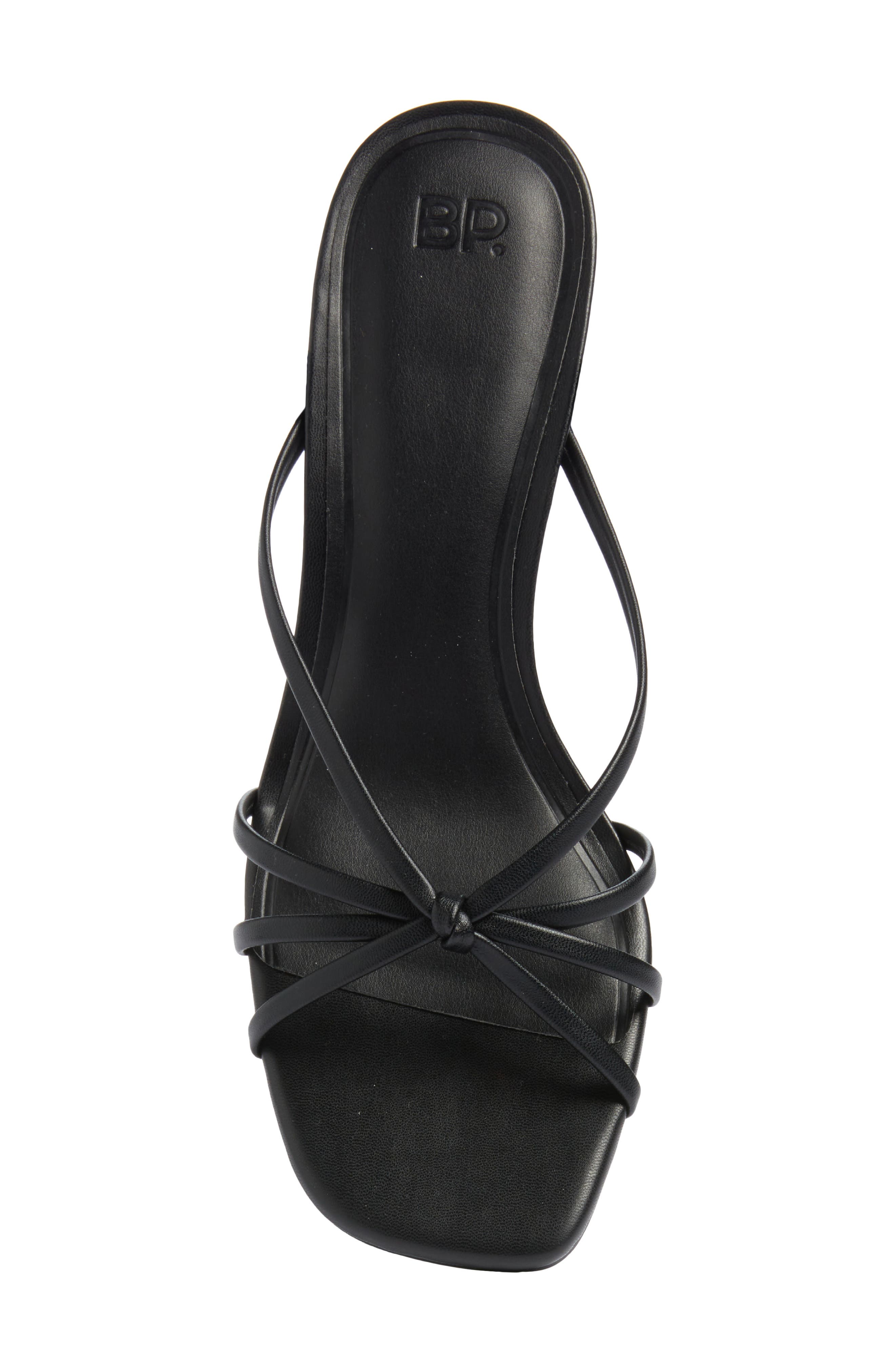 BP. Bliss Kitten Heel Slide Sandal, Alternate, color, Black