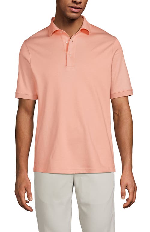 Lands' End Short Sleeve Cotton Supima Polo Shirt