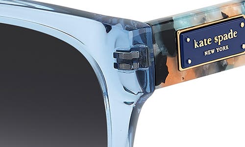Shop Kate Spade New York Ninna 55mm Gradient Round Sunglasses