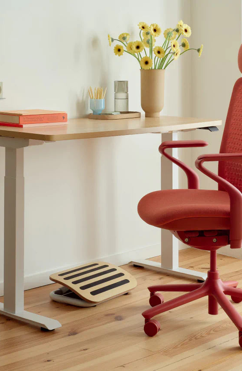 Branch Adjustable Footrest, Alternate, color, Woodgrain