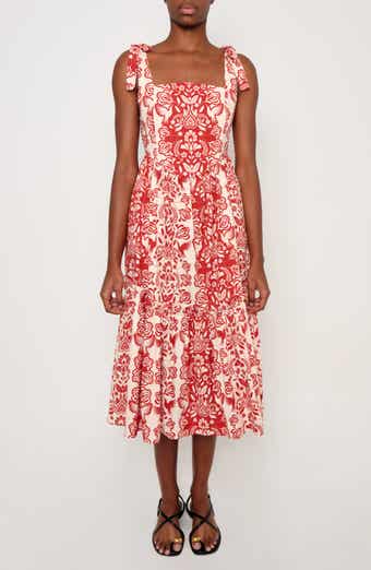 The Backbone Stretch Cotton Midi Sundress