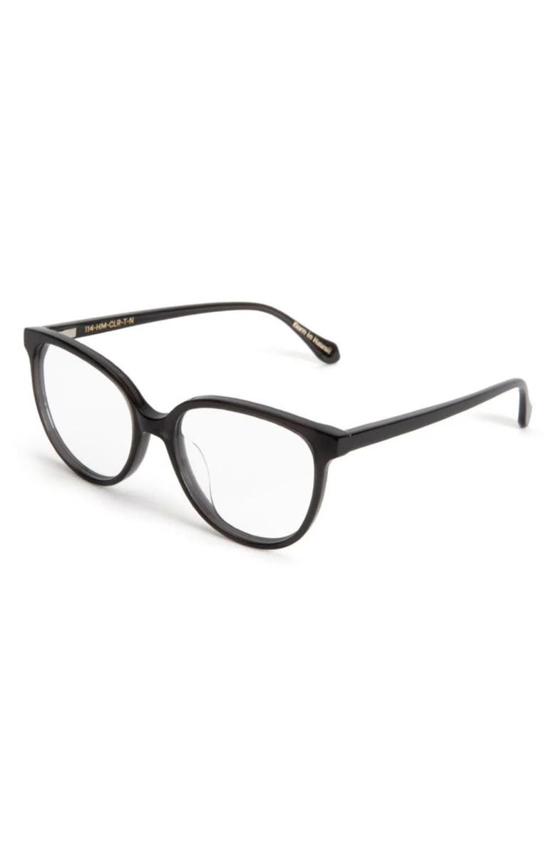 Mohala Eyewear Mele 51mm Traditional Nose Bridge Narrow Width Round Optical Glasses, Alternate, color,