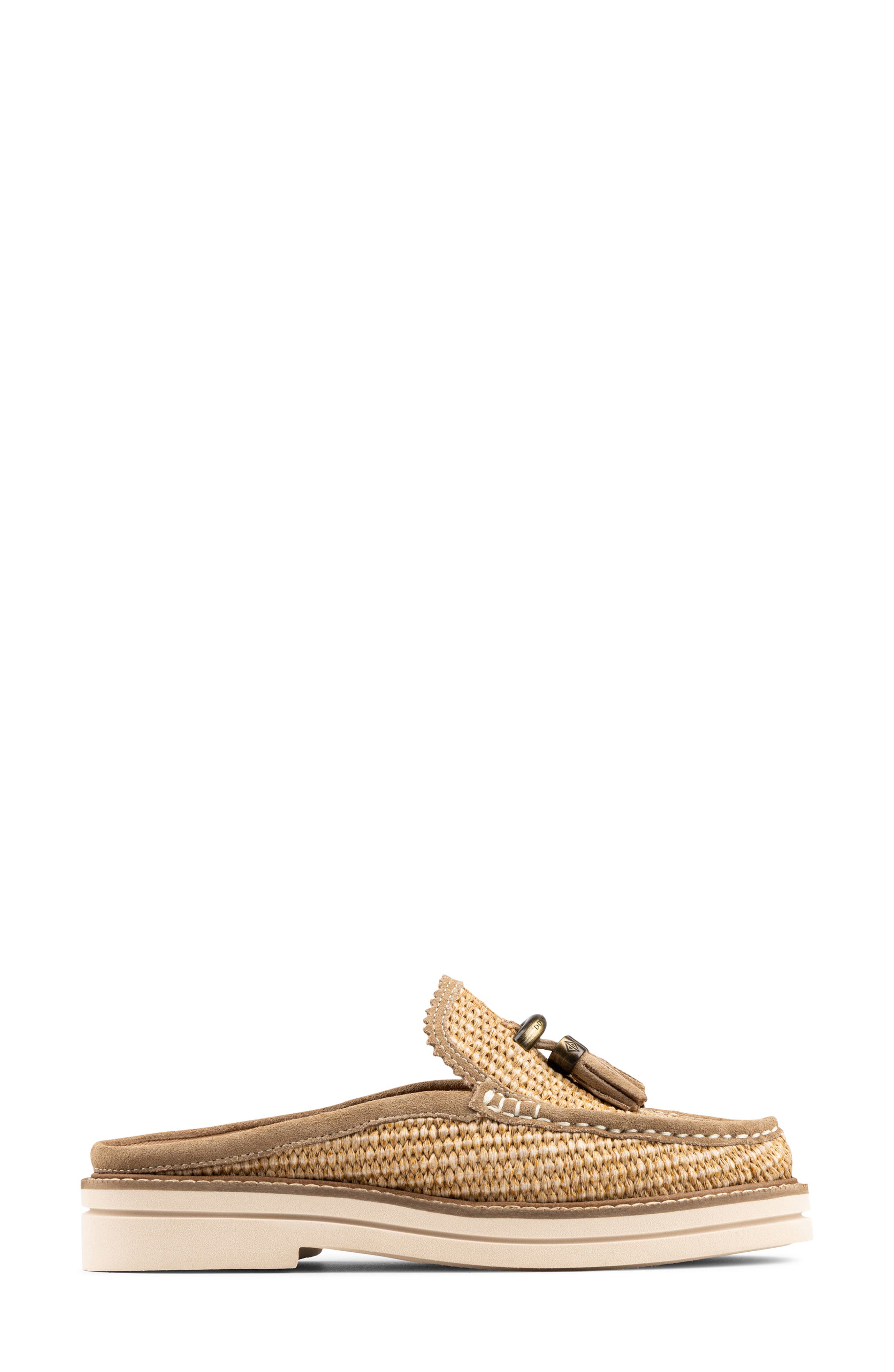 Donald Pliner Tassel Mule, Alternate, color, Tobacco