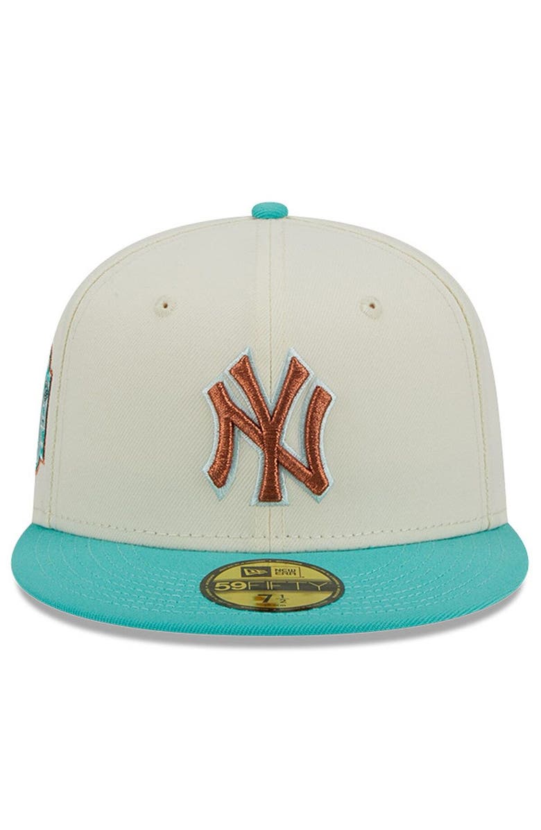 New Era Men's New Era White New York Yankees City Icon 59FIFTY Fitted Hat, Alternate, color, White