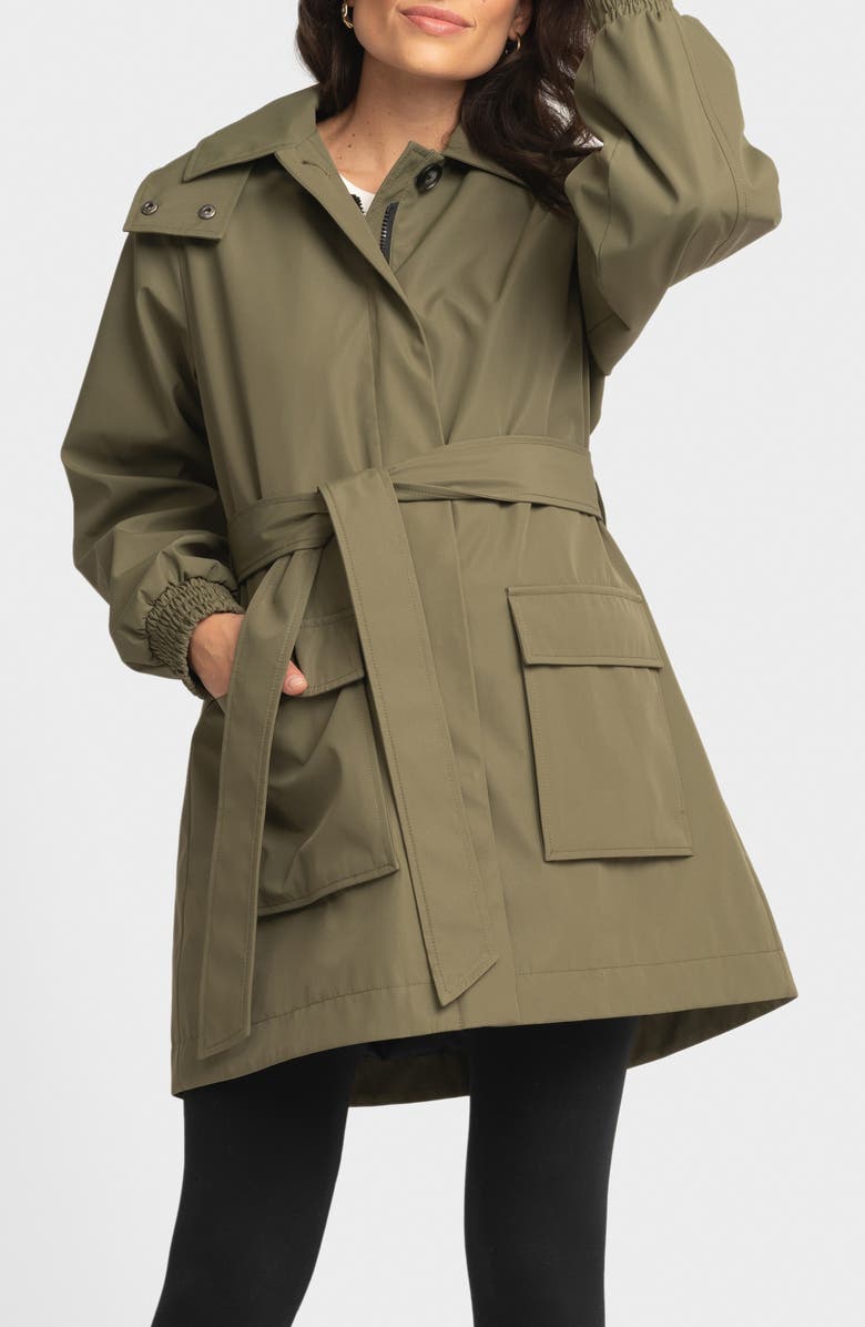 Seraphine Utility Maternity Jacket with Removable Hood, Main, color, 