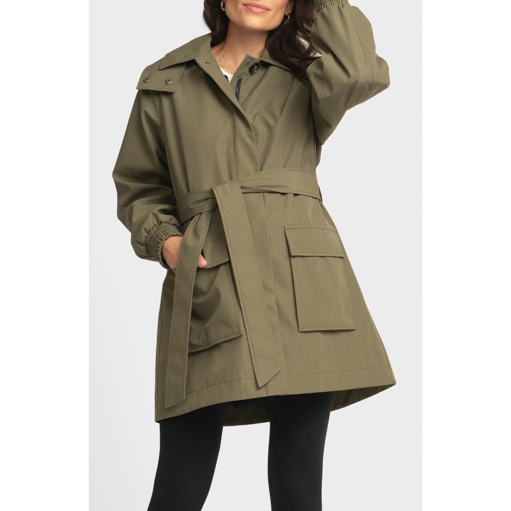 SERAPHINE SERAPHINE UTILITY MATERNITY JACKET WITH REMOVABLE HOOD