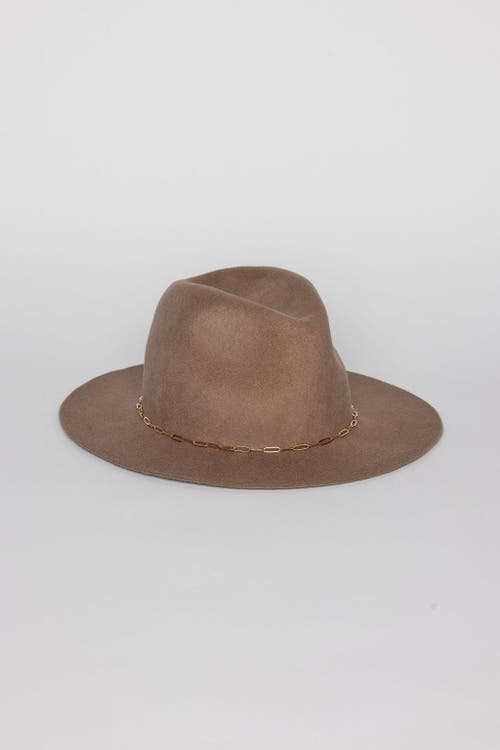 Hat Attack Harper In Taupe/gold