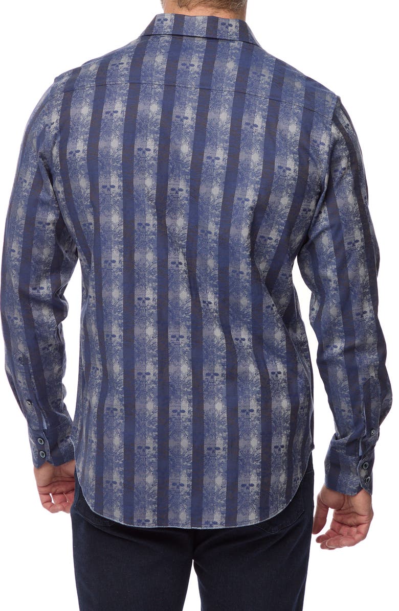 Robert Graham Dunkirk Classic Fit Stretch Button-Up Shirt, Alternate, color, 