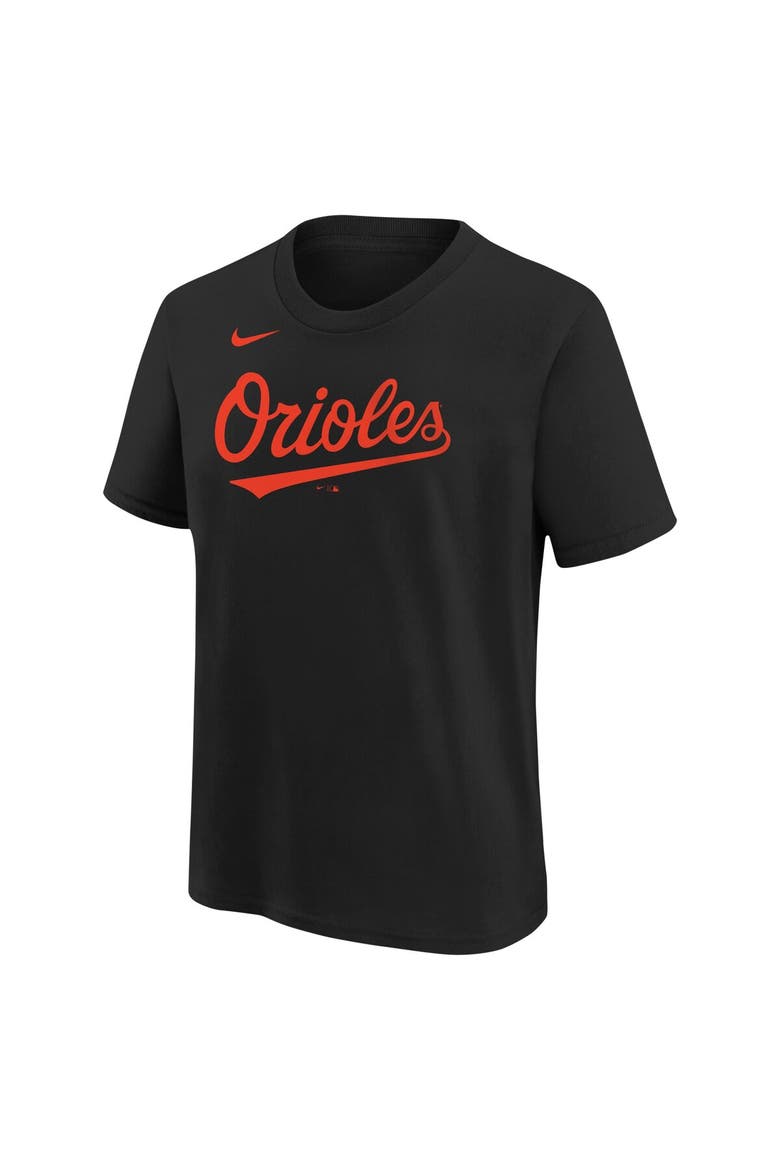 Youth Nike Grayson Rodriguez Black Baltimore Orioles Name & Number T-Shirt, Alternate, color, Black