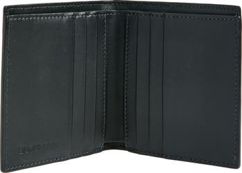 Burberry Check Coated Canvas & Leather Bifold Wallet | Nordstrom