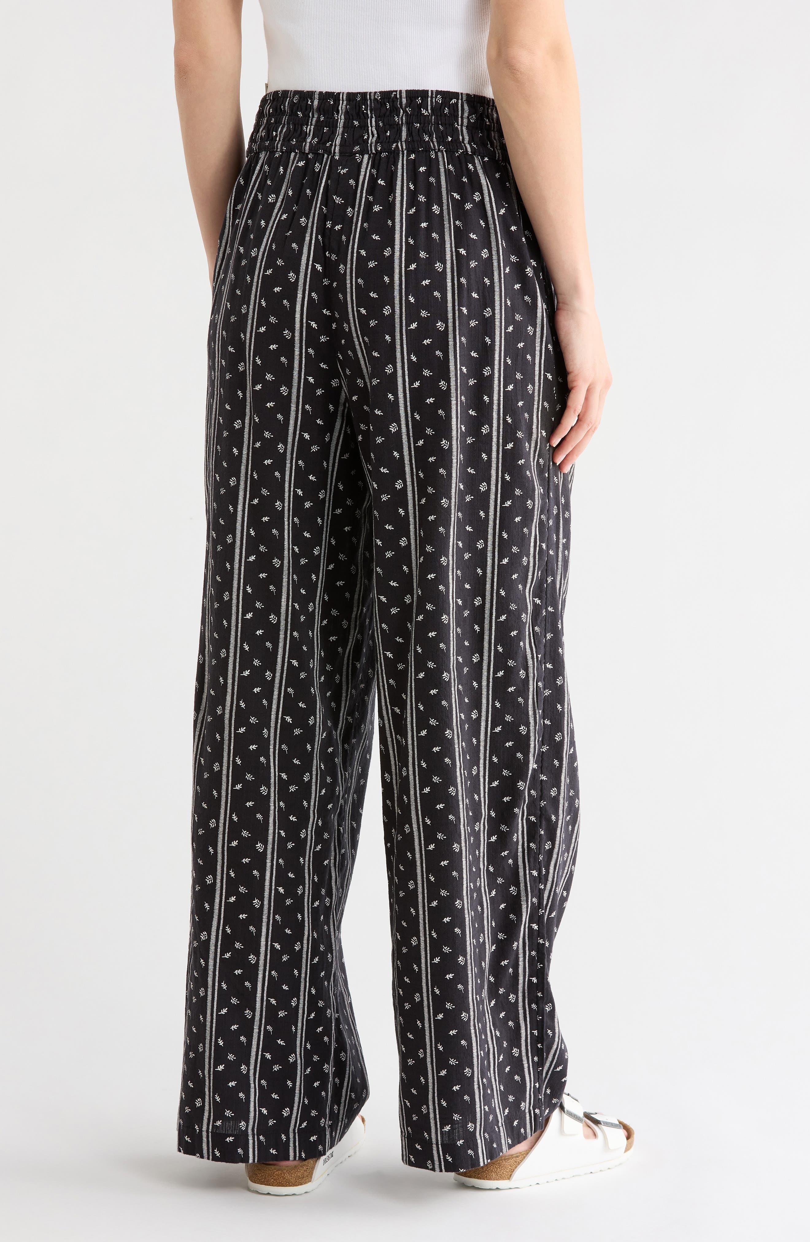 Pull On Slub Pants - image 2
