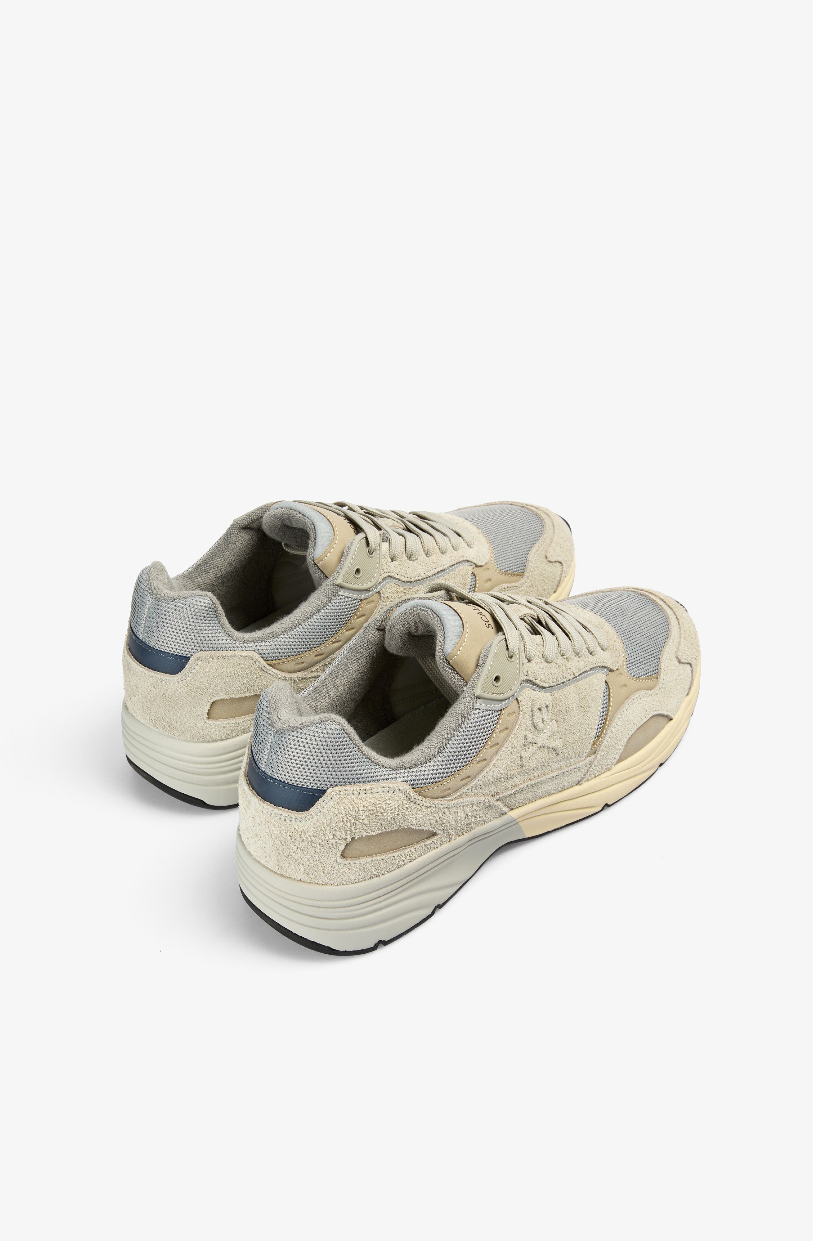 Scalpers Suede Sneakers with Sports Sole, Alternate, color, Grey