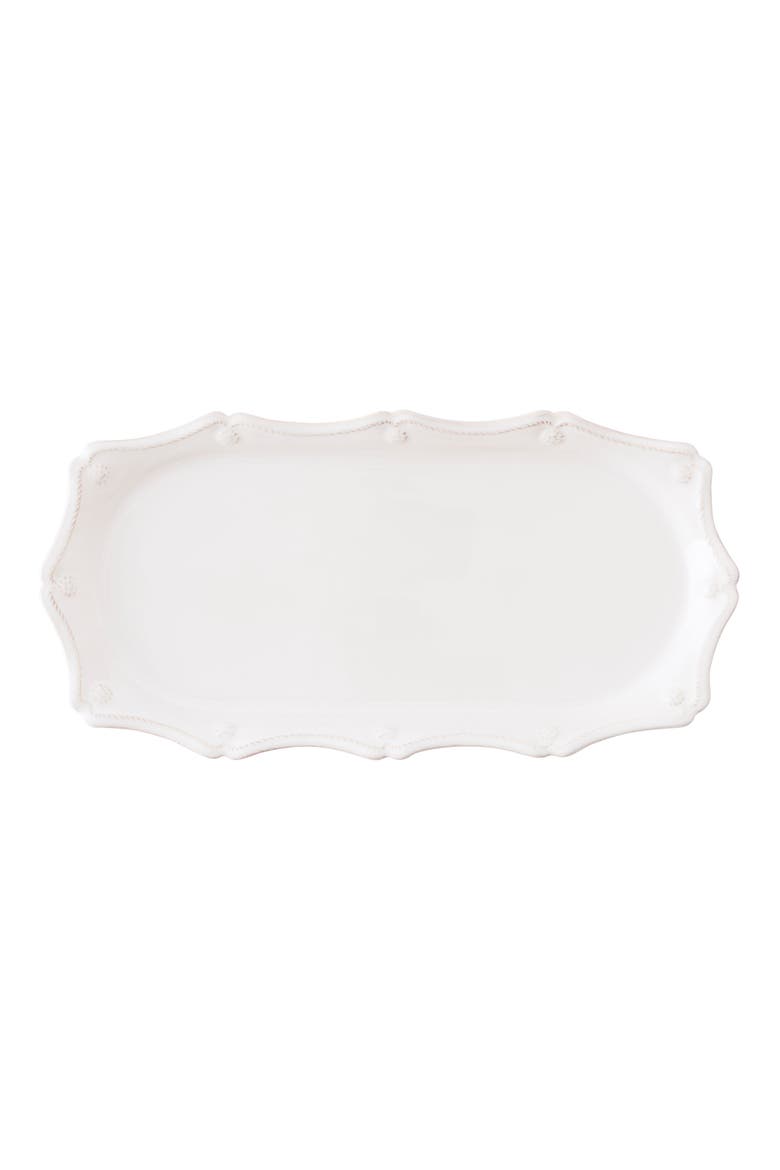Berry & Thread Stoneware Hostess Tray, Main, color, WHITEWASH