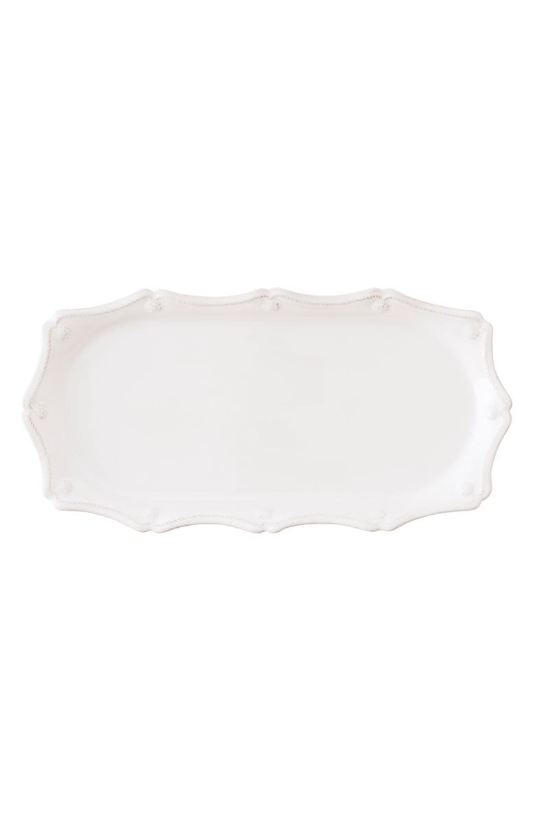 Juliska Berry & Thread Stoneware Hostess Tray, Main, color, Whitewash