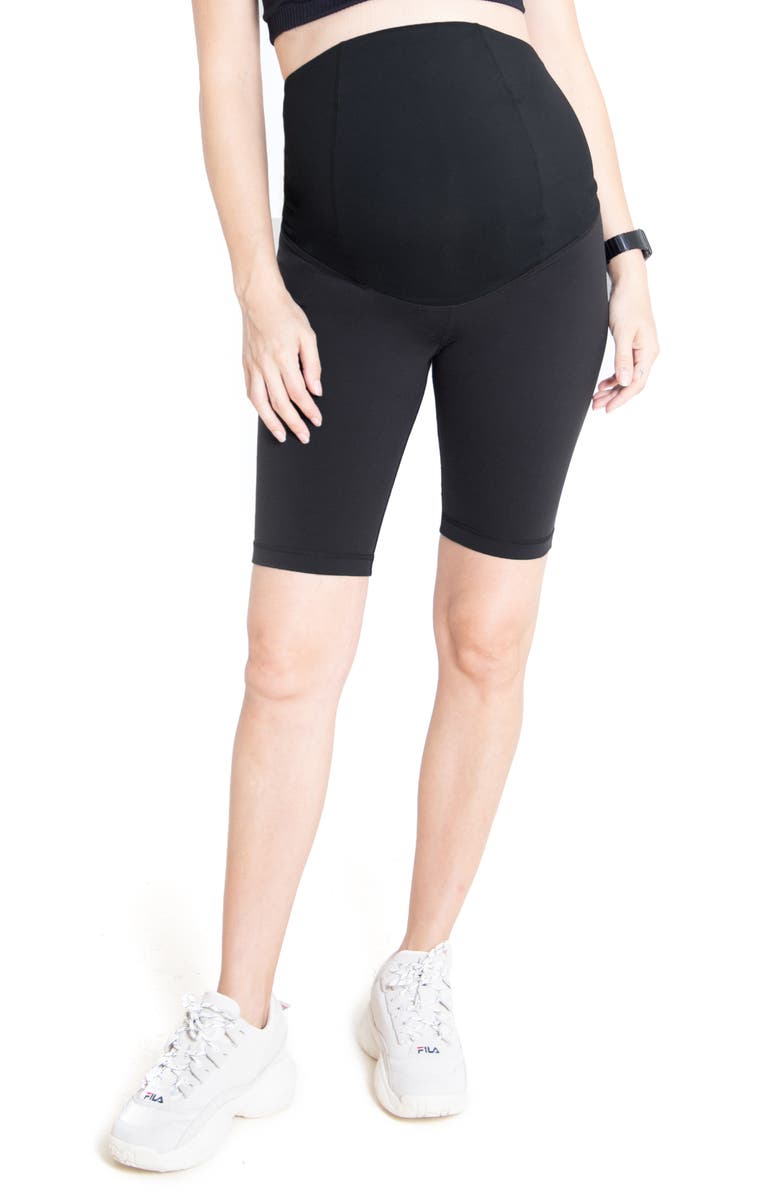 Ingrid & Isabel<sup>®</sup> Maternity Bike Shorts, Main, color, 
