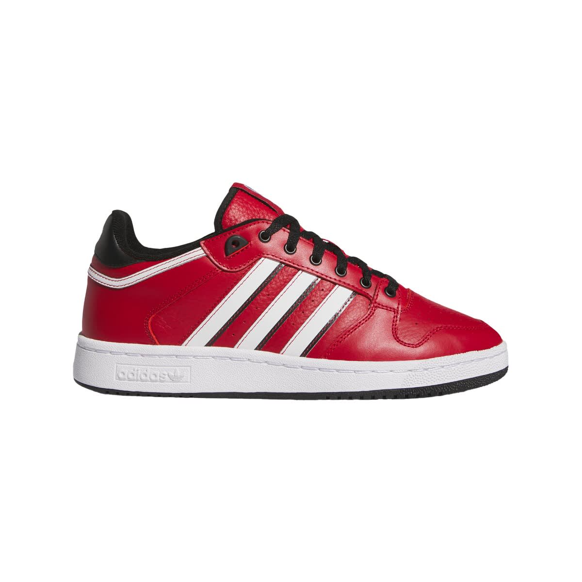 adidas Unisex adidas Red/White NC State Wolfpack Centennial 85 Low Basketball Shoes, Main, color, Red