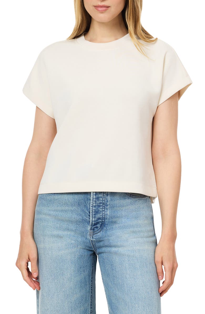Scotch & Soda Curved Sleeve T-Shirt, Main, color, Whitecap Grey