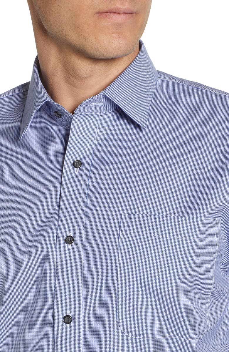 NORDSTROM MEN'S SHOP Traditional Fit Non-Iron Solid Dress Shirt, Alternate, color,