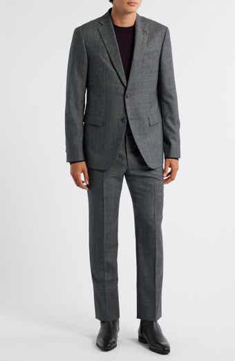 Bleeker Grey Glen Plaid Virgin Wool Suit