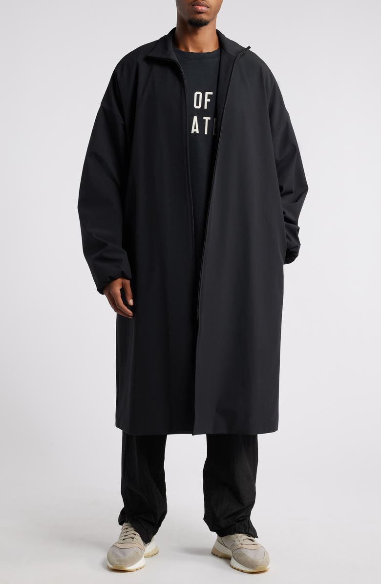 Fear of God Essentials Gender Inclusive Bonded Car Coat, Main, color, 