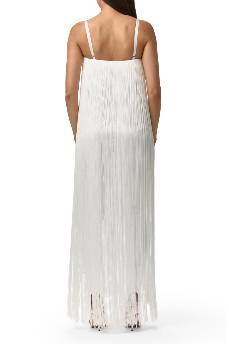 Butter Fringe Romper, Alternate, color, WHITE