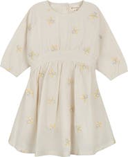 Ely's & Co. Looms Holland Collection - Girls Embroidered Floral Dress
