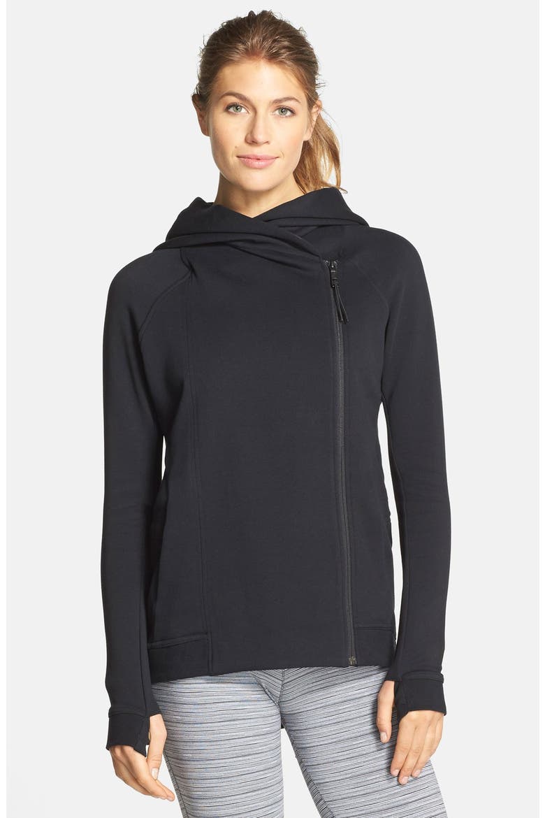 Tech Fleece Cape Jacket, Main, color, BLACK