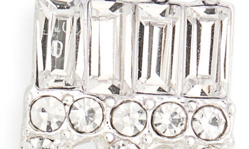 Nordstrom Rack Crystal & Faux Pearl Fringe Drop Earrings In Multi