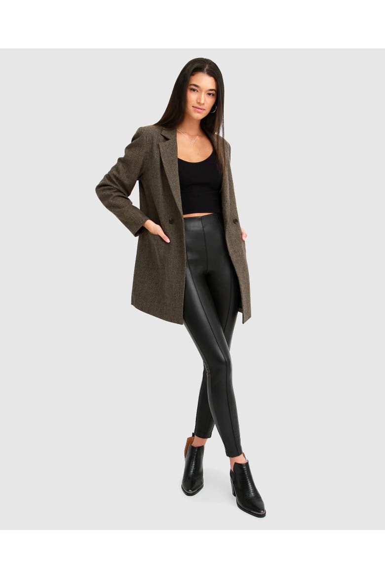 Kensington Oversized Coat, Alternate, color, BROWN