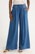 Marine Layer Allison Pull-On Wide Leg Denim Pants