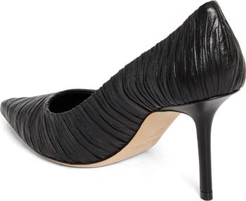 Love Ruched Pointed Toe Pump
