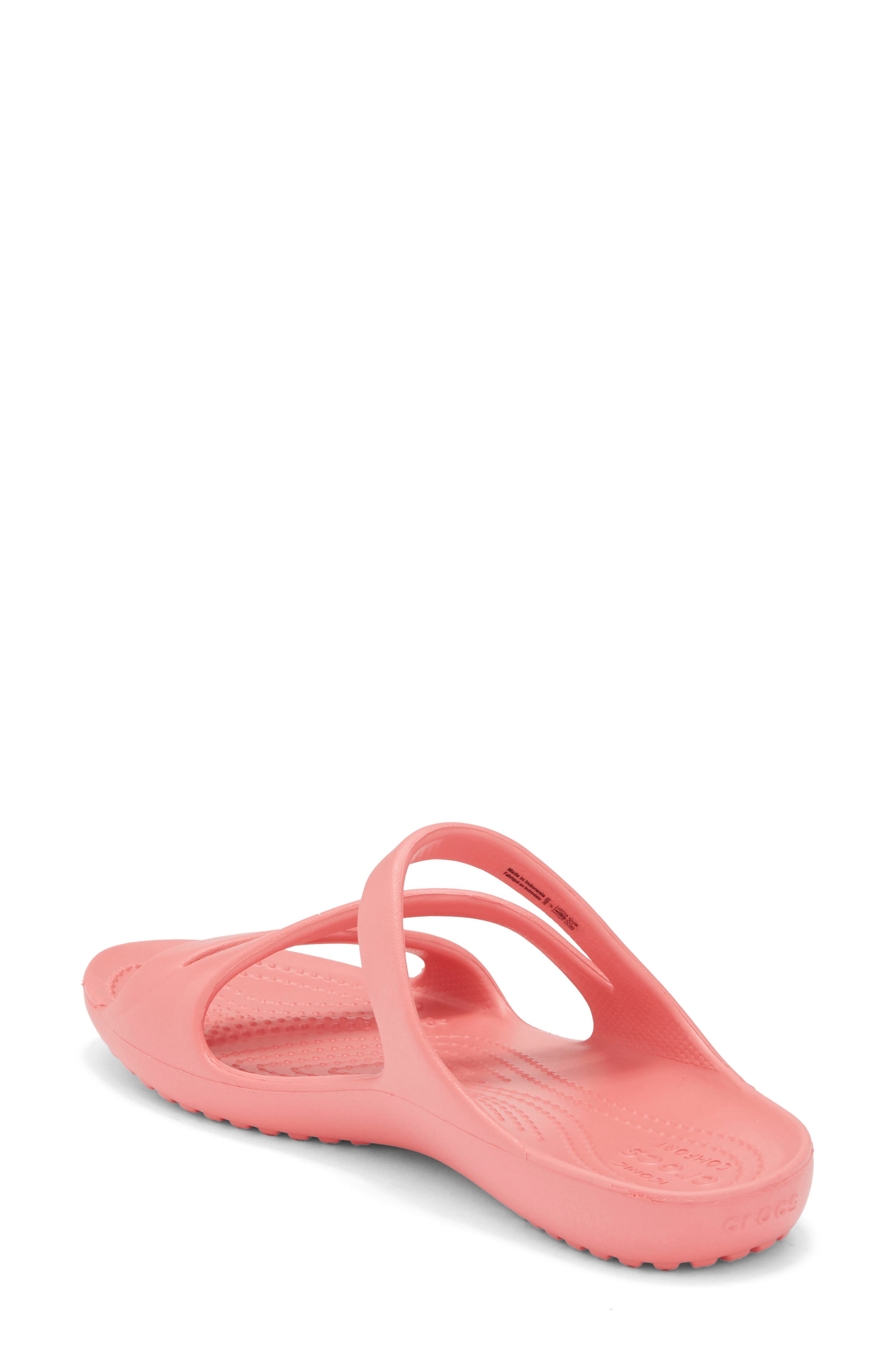 Kadee II Slide Sandal, Alternate, color, HOT BLUSH