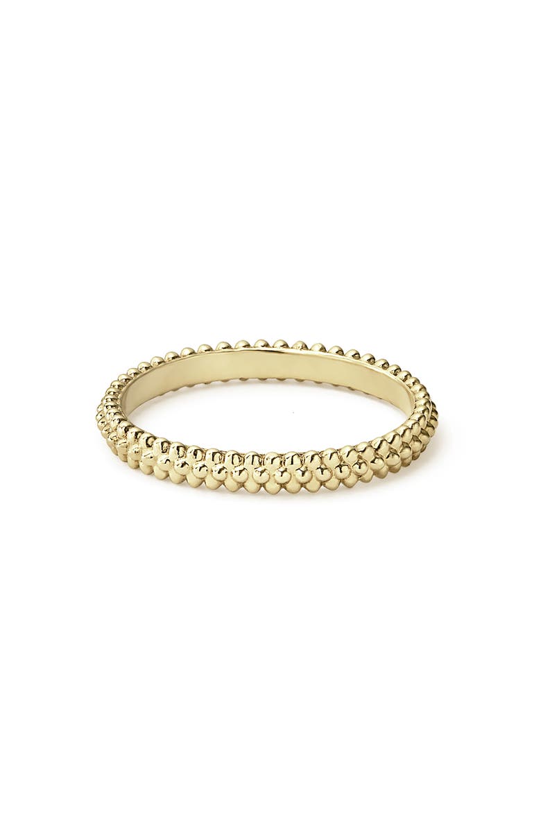 LAGOS Micro Caviar Beaded Stacking Ring, Alternate, color, 