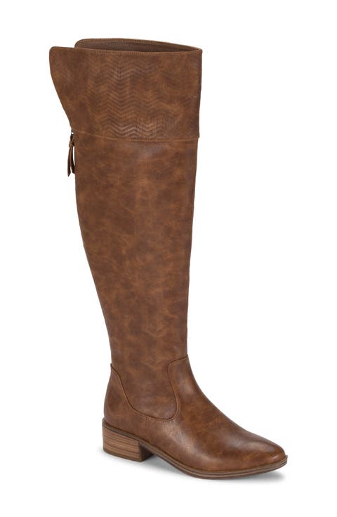 Marcela Over the Knee Riding Boot (Women) (Wide Calf)