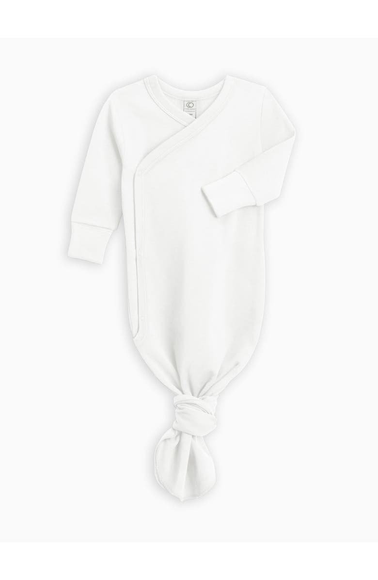 Colored Organics Organic Indy Kimono Gown, Alternate, color, White