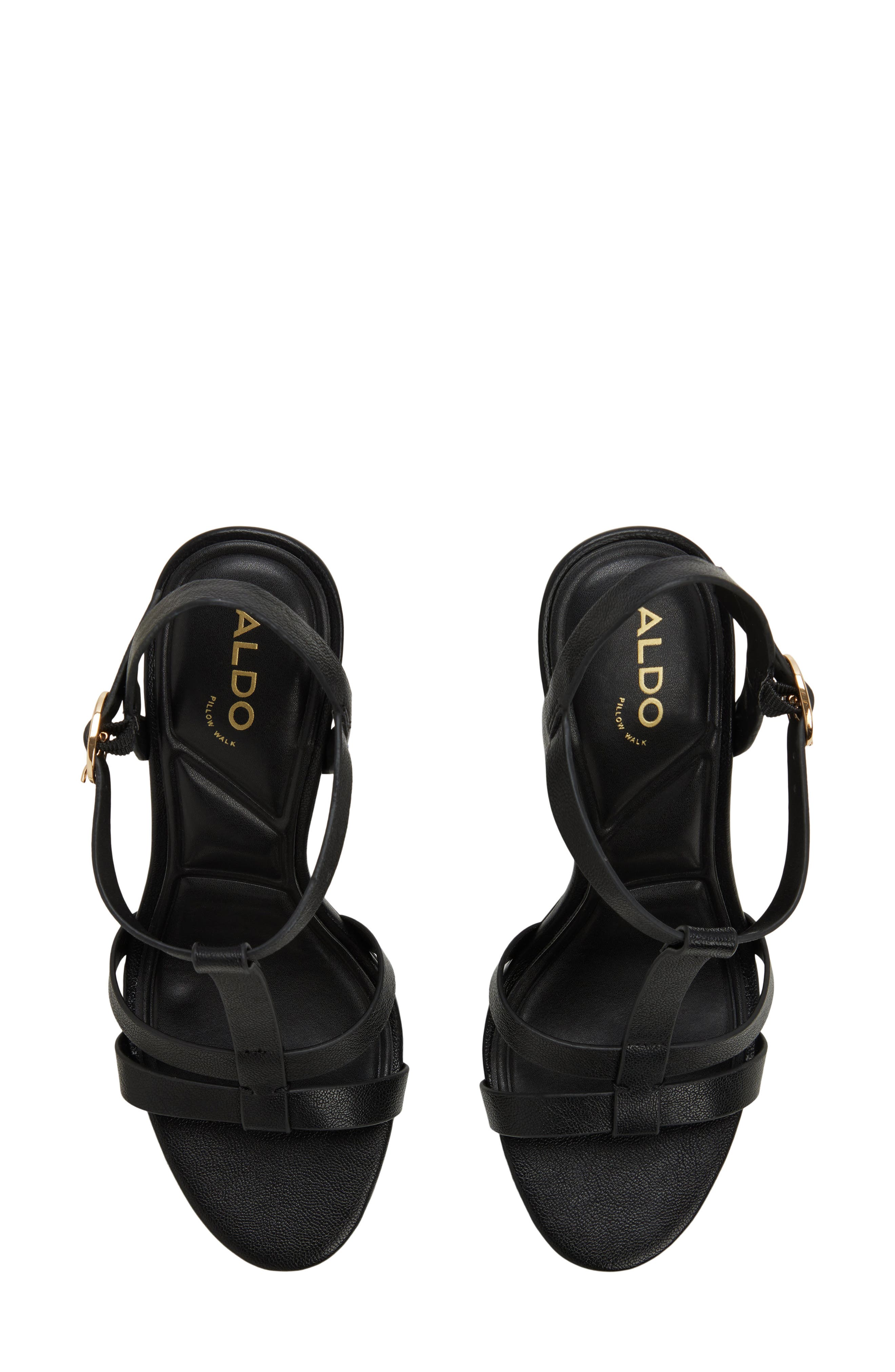 ALDO Nayelii Slingback Sandal, Alternate, color, Black