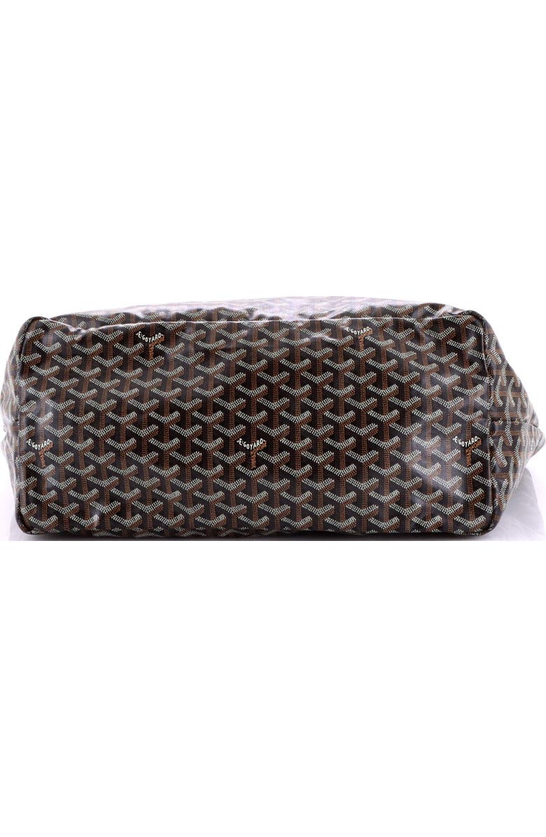 Pre-Owned Goyard Saint Louis Tote Coated Canvas GM, Alternate, color, Black