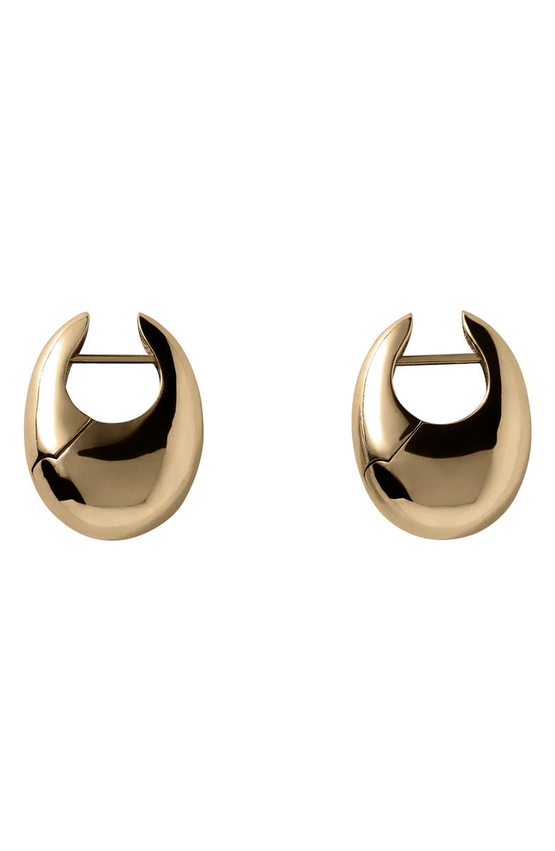 Annika Inez Sloping Hinge Hoop Earrings, Main, color, 
