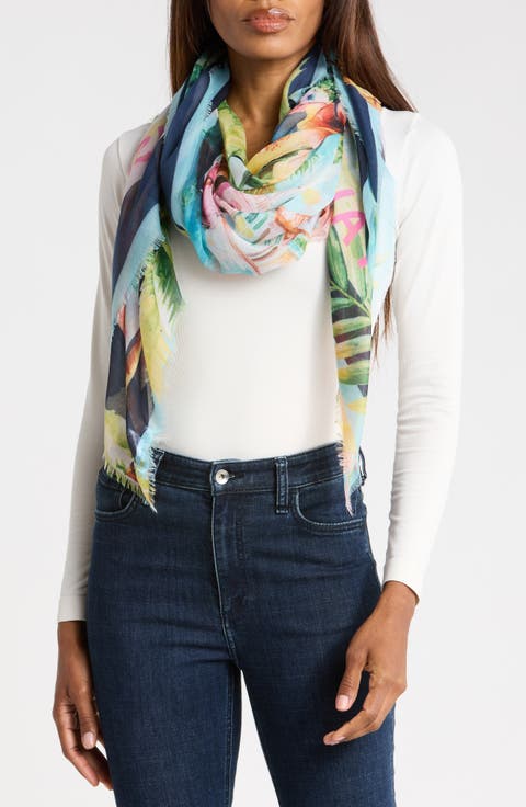 Island Life Square Scarf