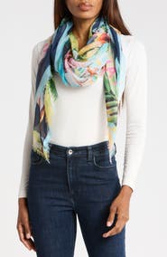 Nine West Island Life Square Scarf