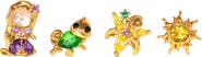 Girls Crew Disney Princess Tangled Stud Earrings Set
