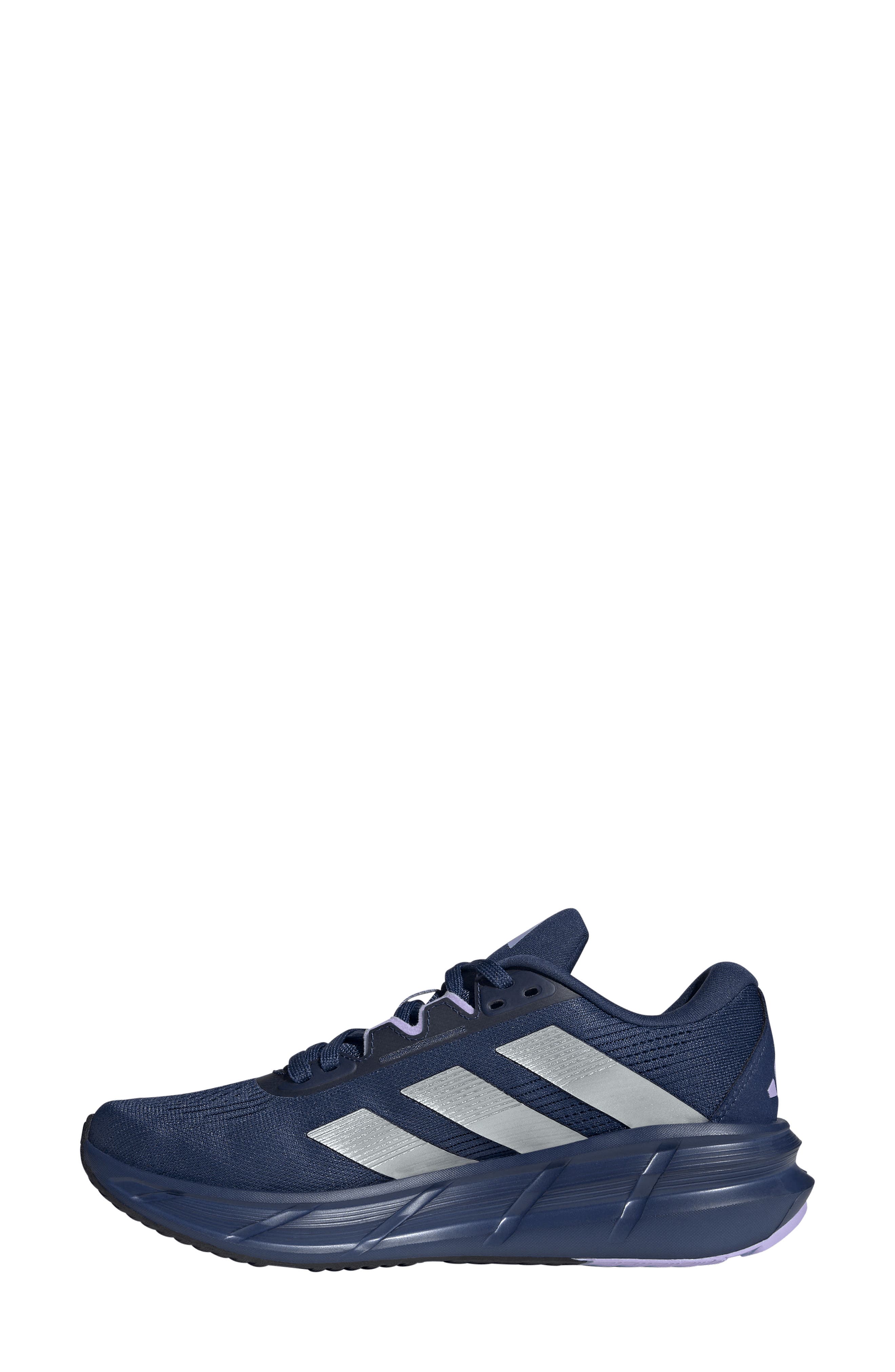 adidas Questar 3 Running Shoe, Alternate, color, Tech Indigo/ Silver/ Purple