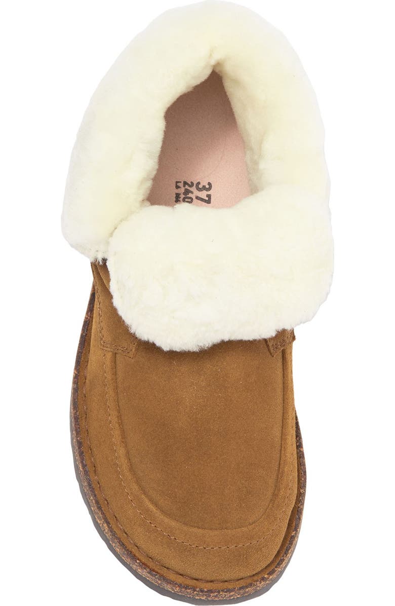 Birkenstock Bakki Genuine Shearling Lined Suede Boot - Discontinued, Alternate, color,
