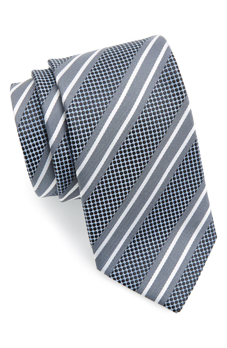 BOSS HUGO BOSS Woven Silk Tie, Main, color, 