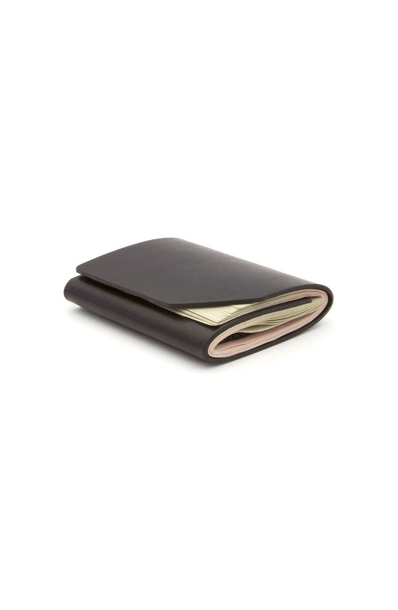 Ezra Arthur Cash Fold Wallet, Main, color, Black