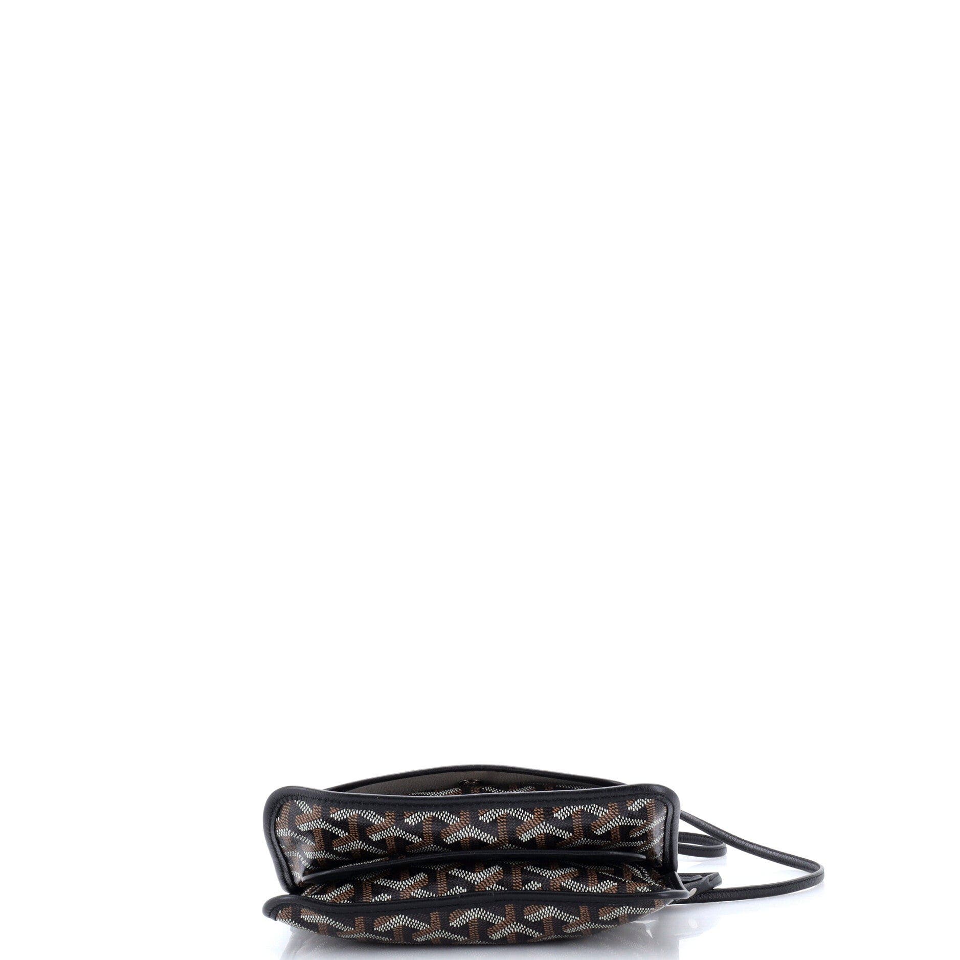 Plumet Clutch Wallet Coated Canvas, Alternate, color, Black