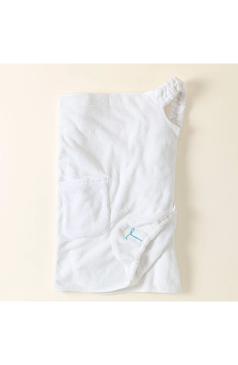 Uncommon Goods Wearable Toga Towel by Toga Towel, Alternate, color, White